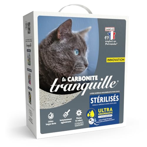 Tranquille La Carbonite litière pour maison propre sans odeurs de chat - 3