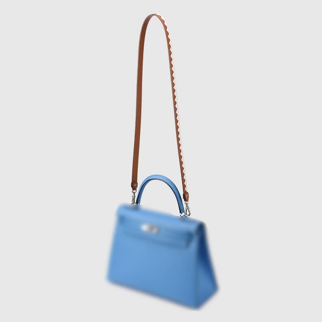 Inch Leather Bag with Fashion Wallet Replacement Shoulder Strap 【Morandi】