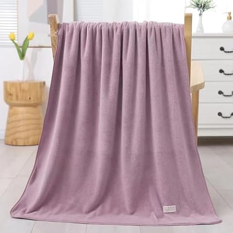 Serviette de Bain Lkw Ogechi Velours Corail Cover