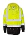 Kishigo RWJ102 Storm Cover High-Viz Rainwear Jacket, Fits 2X-Large and 3X-Large, Lime