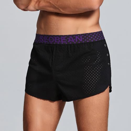 Men's Cotton Boxers, Low-Rise Underwear Shorts with Air Hole, Sleepwear2