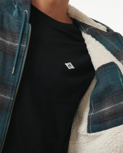 Rip Curl Men's Classic Surf Sherpa Lined Check Jacket3