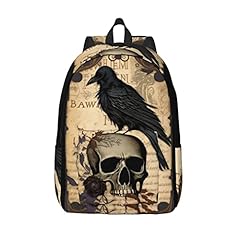 Edgar Allan Poe the Raven Skull1