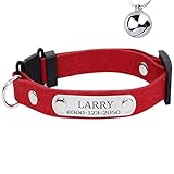 collar para gatos con nombre ✅Campana removible, deja que el gato decida si usarla o no