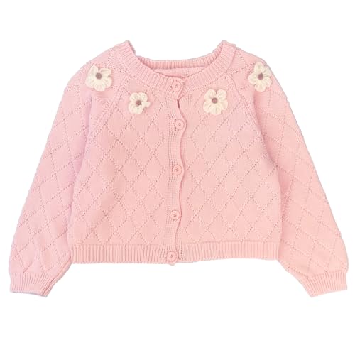 Image of Peacolate 2-6T Spring Autumn Little Girls 2pcs Clothing Set Dress and Knit Cardigan