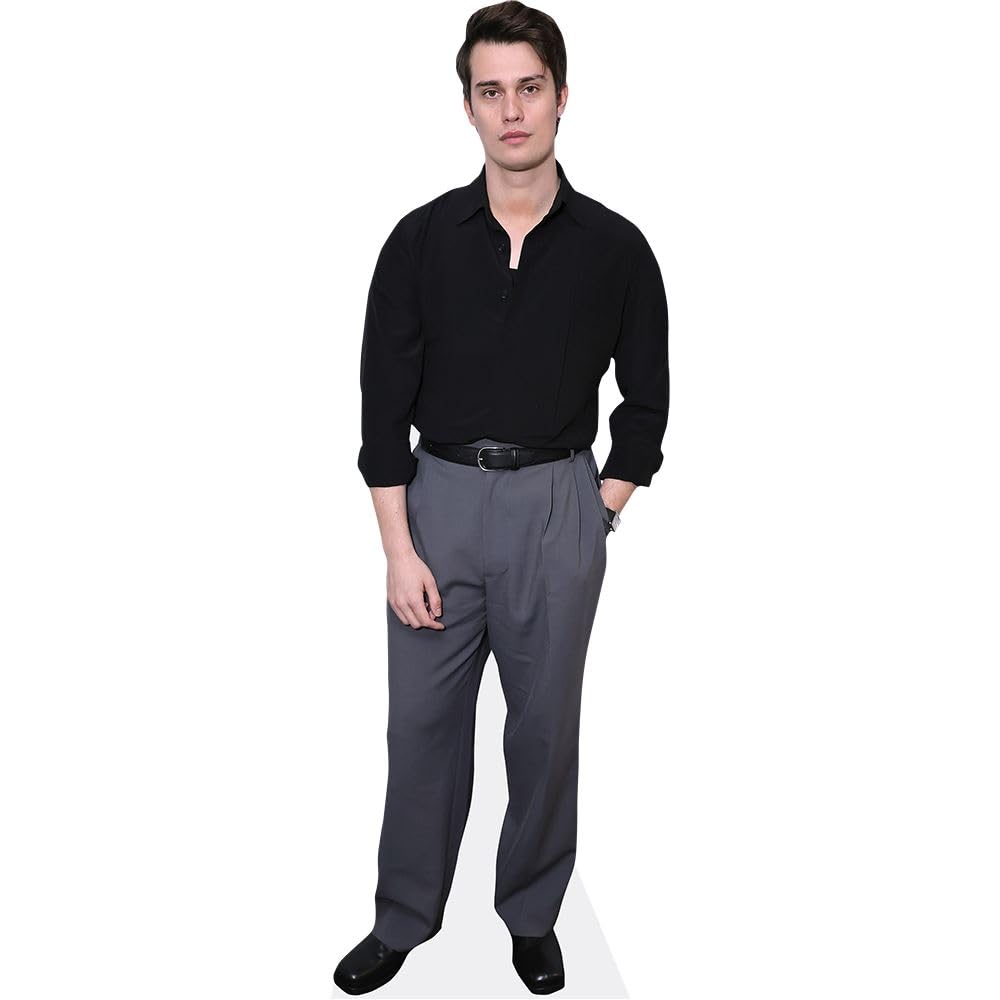 Nicholas Galitzine (Black Shirt) Mini Size Cutout