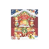 Lindt Holiday Teddy Bear Advent Calendar Assorted Chocolate Candy, 4.5 oz.