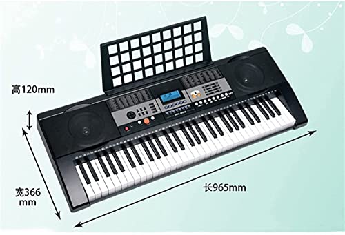 WKLIANGYUANPING Piano Clavier 61-CLEK Electronic Organ Imitation Piano Force Clavier Digital Piano - Les Beatles, Paul McCartney, John Lennon, RIngo Starr, George Harrison WKLIANGYUANPING Piano Clavier 61-CLEK Electronic Organ Imitation Piano Force Clavier Digital Piano – Image 7