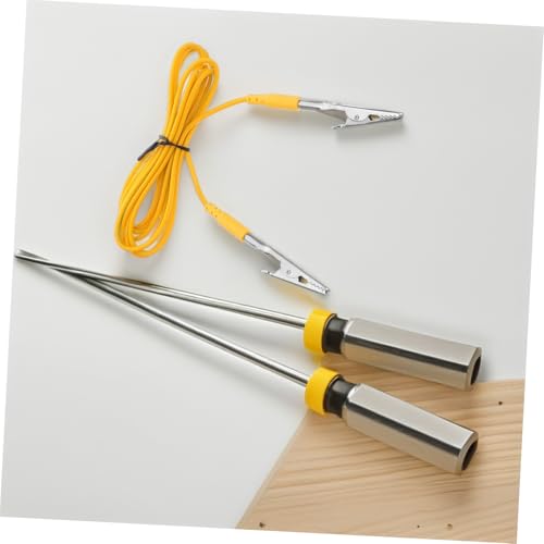 Cable de conexión a tierra flexible antiestático con doble clip cocodrilo de 5 piezas 7
