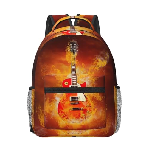 Guitare de roche sac à dos enfant pour la rentrée scolaire confort et étanche noir