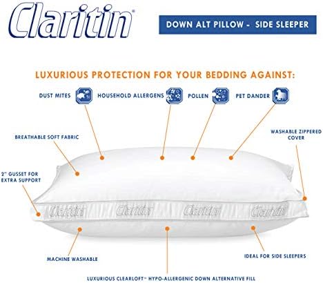 claritin pillow