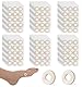 90 Stück Hühneraugen Pflaster, Hühneraugen Druckschutzringe Selbstklebende Latex-Polster, für Damen/Herren in Sneaker/High Heels Bequeme Hornhautschutz-Pads