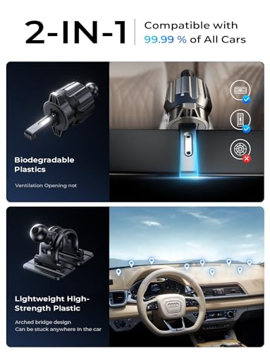 image for LISEN for 15W MagSafe Car Mount Charger,iPhone Magnetic Wireless Car C