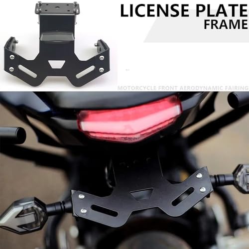 Support de plaque d'immatriculation moto MT-15 2018-2025 éliminateur queue LED - 2