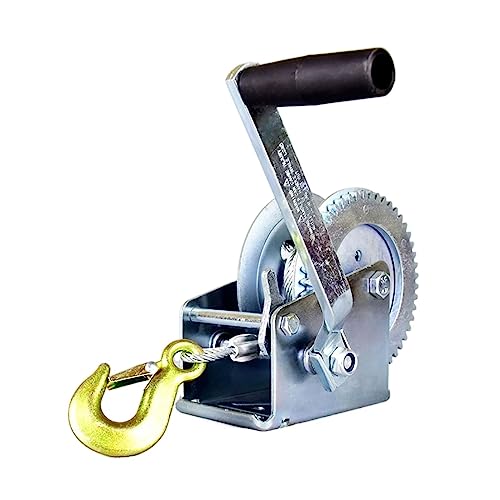 Treuil électrique robustesse 3000 LB avec câble en acier solide pour levage - 3