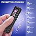 Voice Recorder - Upgraded Digital Voice Activated Recorder with AI Noise Reduction Technology, Dictaphone Tape Recording Device with Playback for Lectures Meetings/Classes/Interview