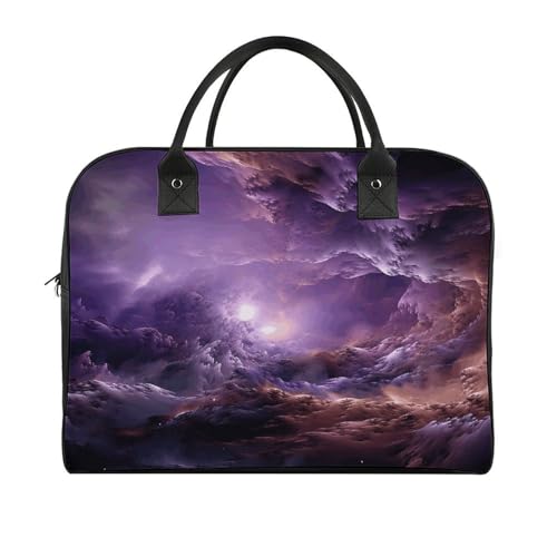 Maletín Galaxy Morado Ligero para Laptop Unisex miniatura 3