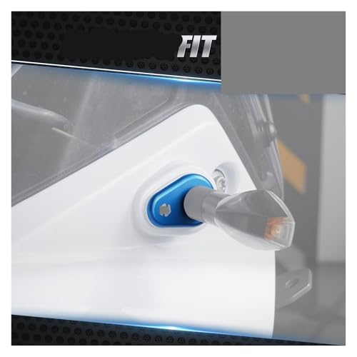 Intermitentes de moto para XTZ700 World Raid en aluminio azul 2