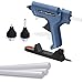 Steinel Pistola per colla a caldo Gluematic 5000 - Pistola termica cordless con stazione di ricarica, vaschetta per gocce, incl. 5 stick colla 11 mm e 2 ugelli