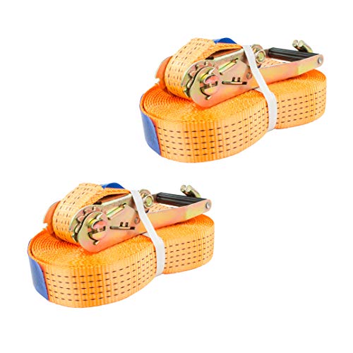 Safetytex Spanngurt 5t / 8m Zurrgurt 5000 kg orange Polyester PES DIN EN 12195-2 (2 Stück) Safetytex Spanngurt 5t / 8m Zurrgurt 5000 kg orange Polyester PES DIN EN 12195-2 (2 Stück)