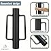 Fence Post Driver T Post Pounder with Handle 14 LB, Heavy Duty Hand Post Rammer for Wooden Posts/U-Channels/Fence Posts, 16 Inch Post Hole Digger (Black)
