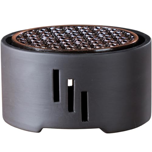 Cabilock Japanese Style Hollow Teapot Warmer Base Tea Heater for Home Non Slip Design for Warming Tea Milk Present for Tea Lovers
