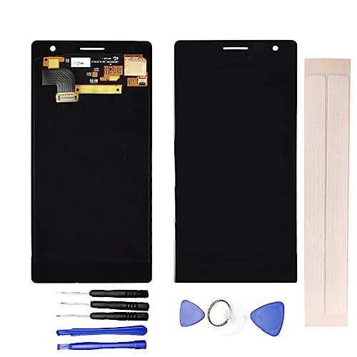 JayTong   visualización LCD y digitalizador de visualización táctil de Repuesto para No kia Lumia 730 735 Negro