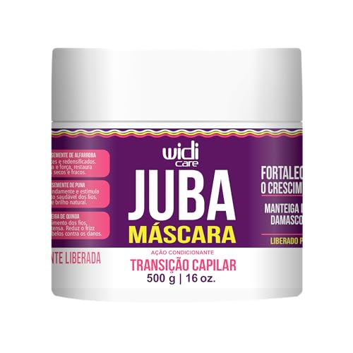 Widi Care Máscara de Tratamento Juba Transição Capilar 500g