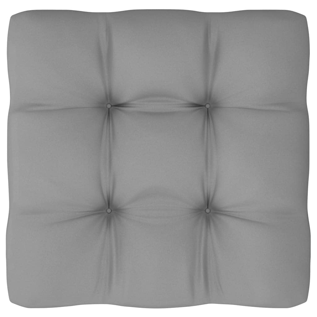 Générique Pouf Palette de Jardin Bois de pin imprégné de Gris,Meubles,Mobilier de Jardin,Sièges de Jardin,Éléments pour canapés modulables de Jardin,12.66 kg,Gris,3066411