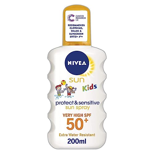 Nivea Sun Kids Protect and Sensitive Sun Spray, 200 ml