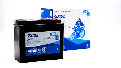 Batterie moto EXIDE BIKE ET12B-BS YT12B-BS 12v 10ah 160A