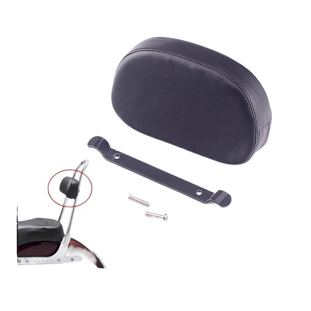 Moto Schienale Sedile Kit Cuscino Schienale Sissy Bar Posteriore Cuscino Passeggero Per H&arley Per Softail Custom Springer FXST FXSTC FXSTB Per Fat Boy FLSTF