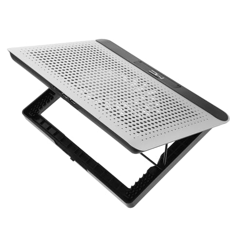 NUOBESTY Radiatore Di Raffreddamento Per Notebook Base Di Raffreddamento Dispositivo Di Raffreddamento Per Notebook Base Di Raffreddamento Dispositivo Di Raffreddamento Argento