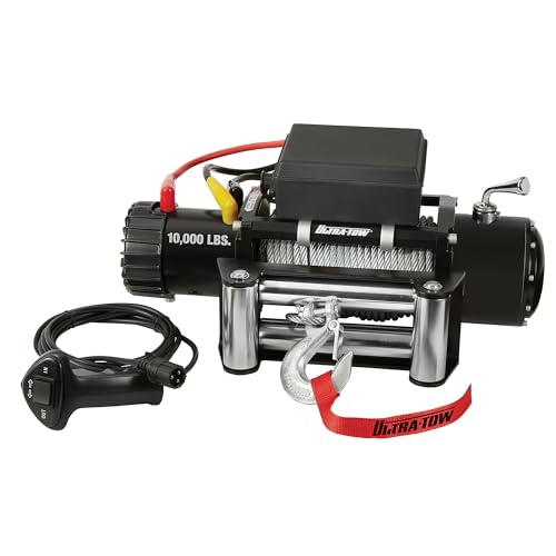 Winche eléctrico Ultra-Tow 12V para vehículo 10000 lb miniatura 1