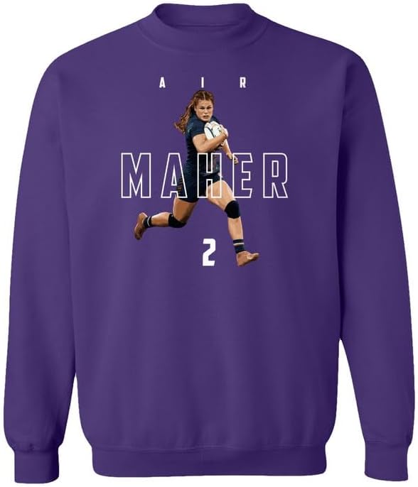 American Pride - Air Maher Rugby Fans Tribute Unisex Crewneck Sweatshirt