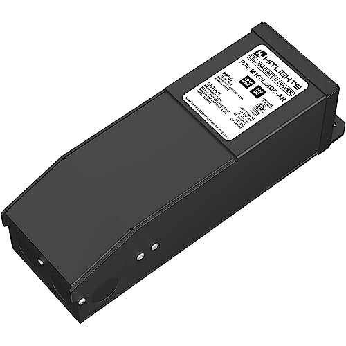 Image of HitLights Dimmable LED Driver Transformer 12V 150W, Magnetic Power Supply 120VAC to 12VDC, Compatible with Lutron and Leviton Dimmers, for LED Strip Light, Kitchen, Cabinet, Class2, ETL Listed