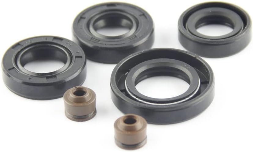 Miniatura 3 de Sello de aceite del motor, kit de sello de aceite del motor para Honda CB100K Super Sport para Honda CL100K/100S/CL125S Scrambler para Honda SL100K