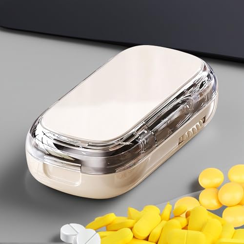 Séparateur de pilules et petit comprimé pour coupe précise de médicament