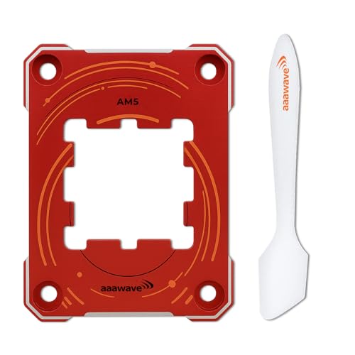 Marco de contacto para CPU AM5 para Ryzen 7000/8000G/9000 (Rojo) miniatura 1