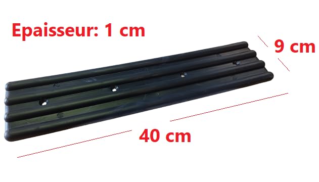 Kit Patin Easy-Gliss pour remorque Bateau Jet-Ski, Glissières téflon Patins coulissants Ultra Glissant, Plaques de Glissement. Made in France