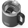 YETI Rambler 14 oz Mug, Vacuum Insulated, Stainless Steel with MagSlider Lid, Stainless | Vacuum Insulated