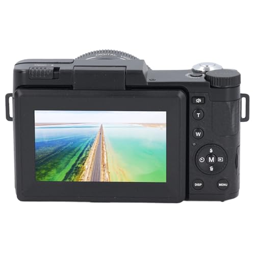 Cámara digital 4K HD 48MP con pantalla 180° y batería 800mAh miniatura 2