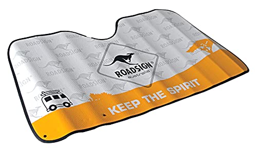 WRC Contrejour Roadsign 9791 Parasol Delantero de Aluminio Aislante, L : 130 x 70 cm