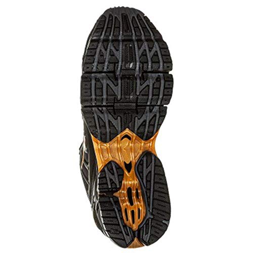 TENIS MIZUNO 4144888 WAVE PROPHECY 9 1924 PRETO/DOURADO 41