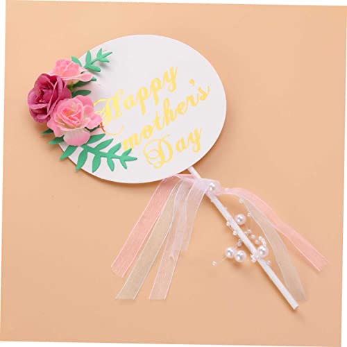 ABOOFAN 2 Pçs Toppers De Aniversário Para Bolos Topper De Cupcake De Aniversário Cartola Decorar Bol