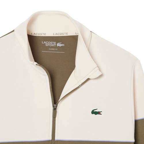 Lacoste Men's Sport Tennis Zipped Colorblock Sweatshirt2