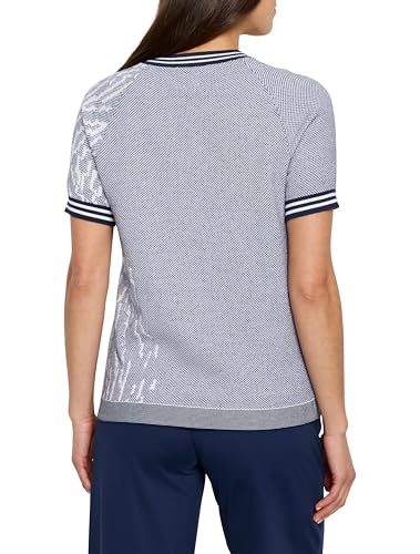 NIC+ZOE Women's Demi Jacquard Sweater Tee4