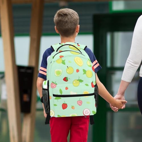 Sac à dos ergonomique et robuste multicolore avec trousse intégrée