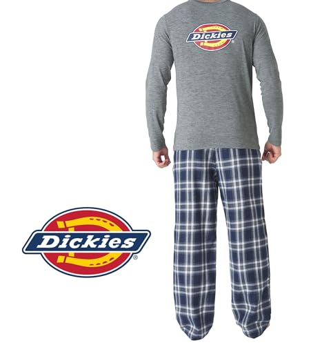 Dickies Mens Pajamas Set Pajamas for Men Lounge Pants Flannel Sleep Pants2