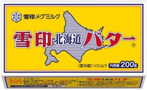 Amazon 雪印乳業 北海道バター 200g 冷蔵 雪印 バター 通販